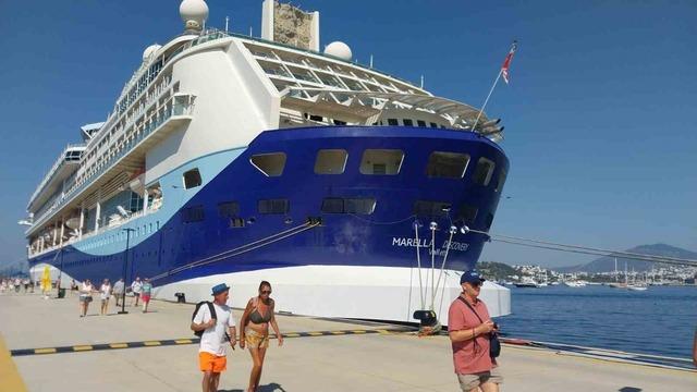 Bodrum’a 1790 yolcusuyla geldi 1