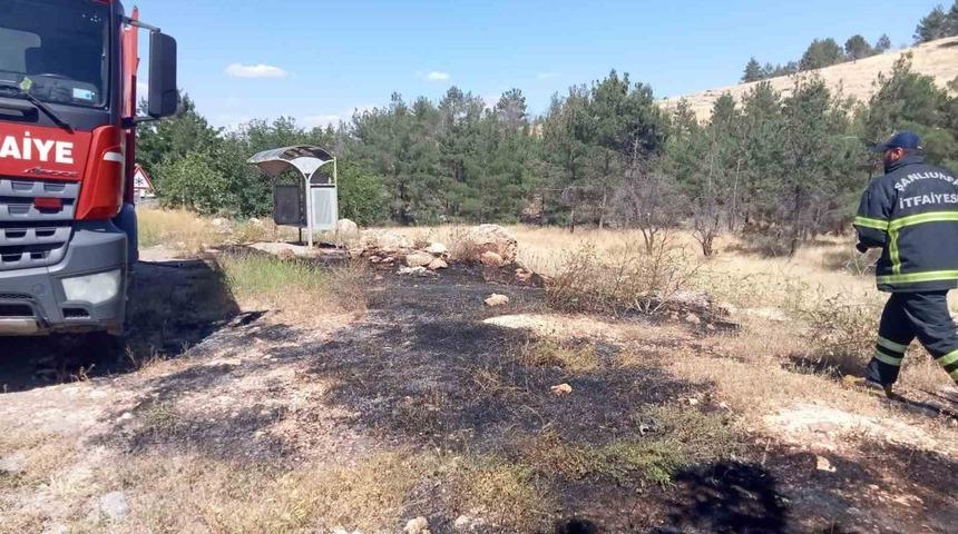 Şanlıurfa'da ormanlık alandaki yangın s&ouml;nd&uuml;r&uuml;ld&uuml;