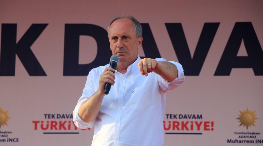 CHP'nin cumhurbaşkanı adayı Muharrem İnce: Beni seçin Gazze'ye gideceğim