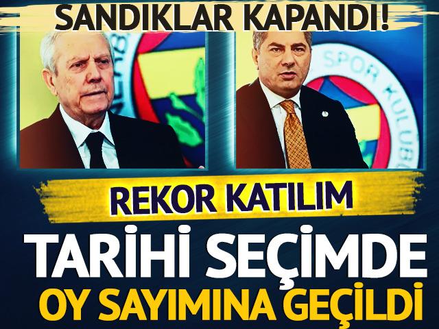 CANLI -  Tarihi se&ccedil;imde sandıklar kapandı, oy sayımına ge&ccedil;ildi