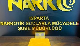 Isparta'da 6 bin 115 adet kağıda emdirilmiş uyuşturucu ele ge&ccedil;irildi