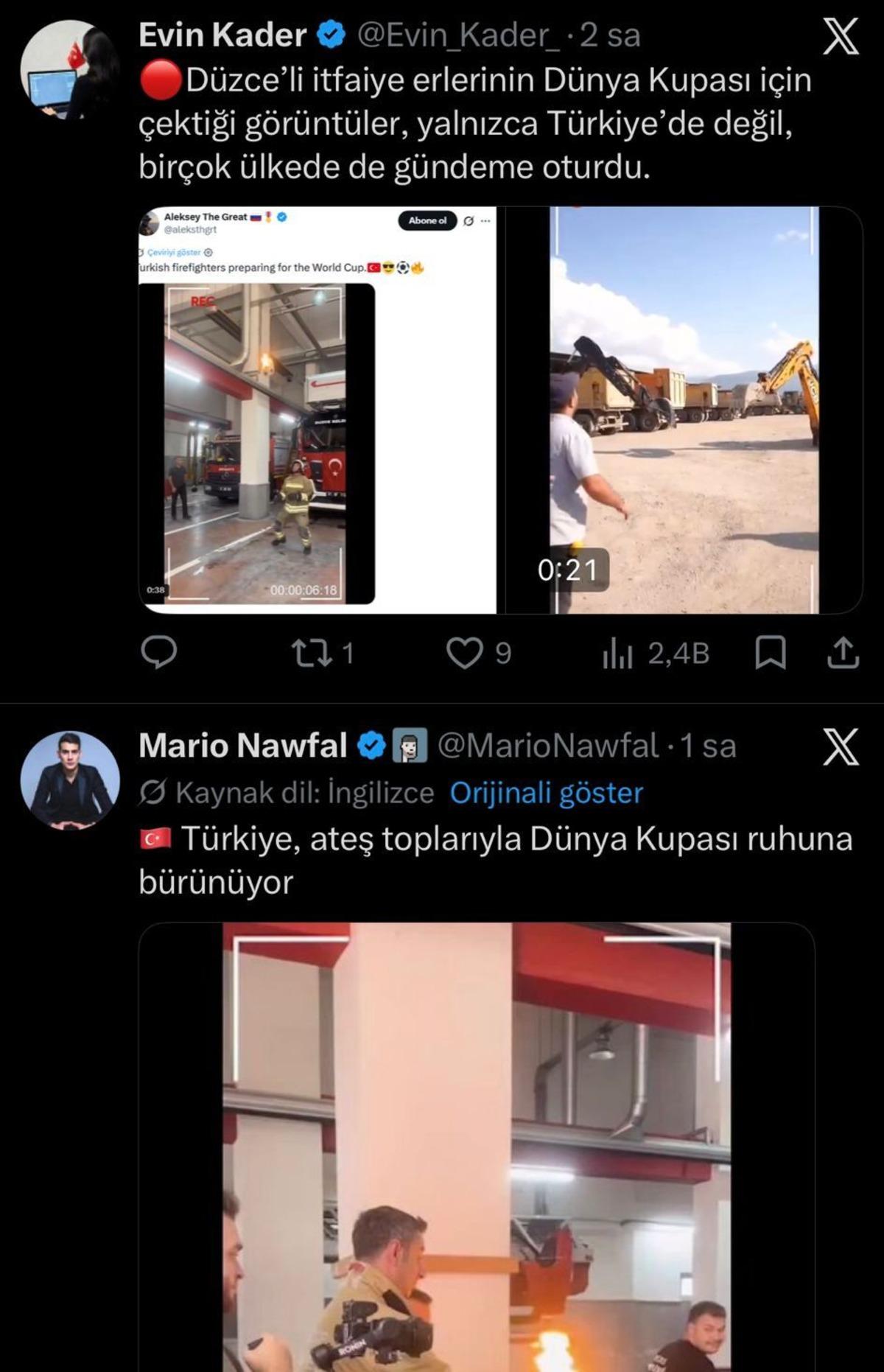 Düzce Belediyesi nin Dünya Kupası videosu sosyal medyada gündem oldu 1