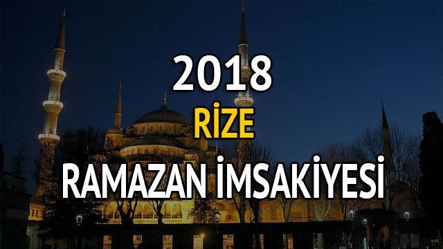 Rize iftar vakti 2018: İmsak ve iftar saati kaçta? (2018 Ramazan imsakiyesi)