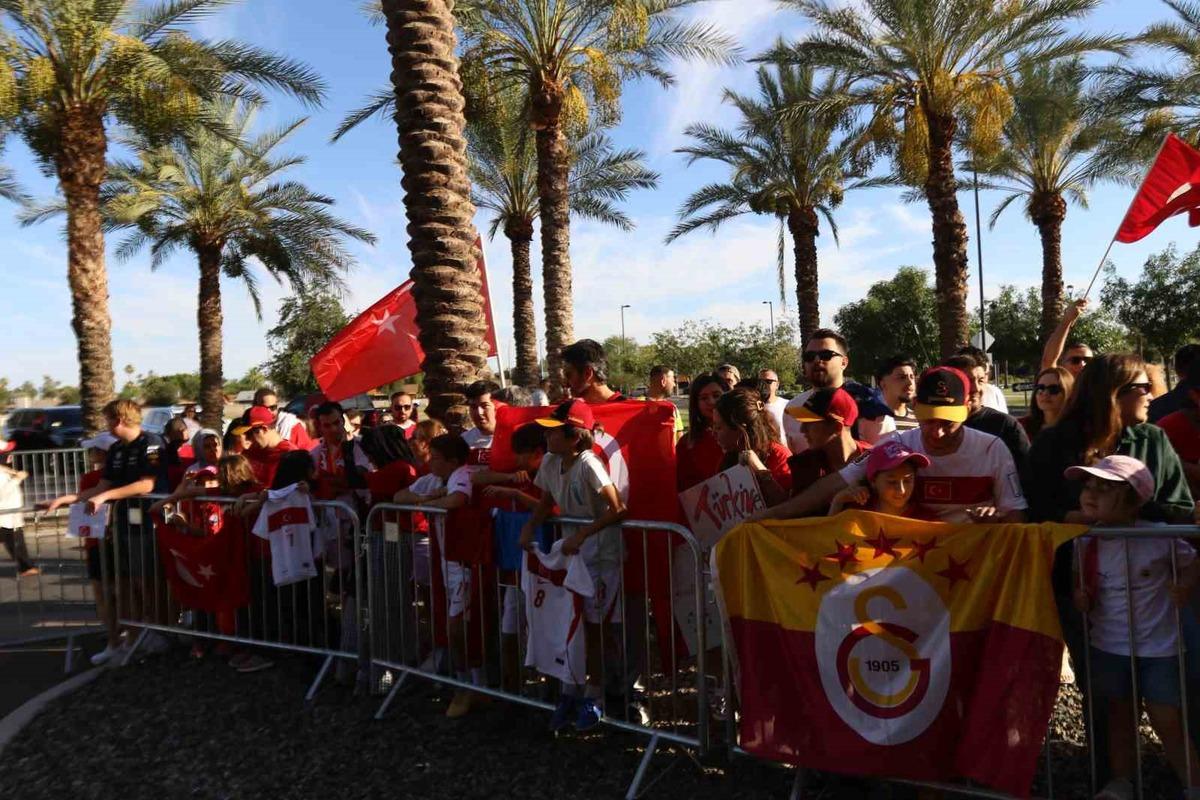 A Milli Futbol Takımı, Arizona&rsquo;ya geldi 2