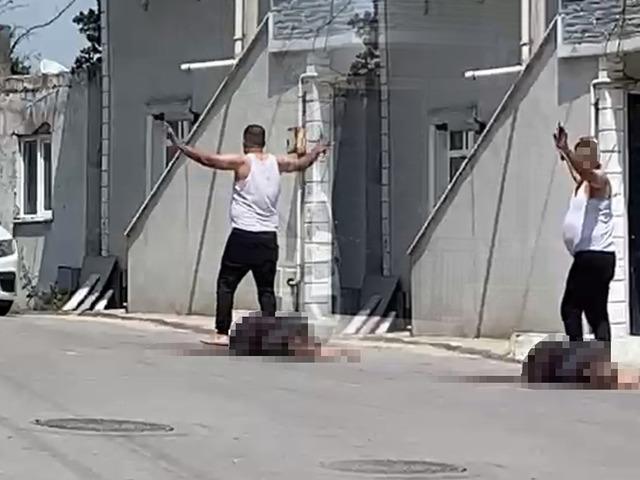 Eli kanlı cani sokakta b&ouml;yle bağırmış