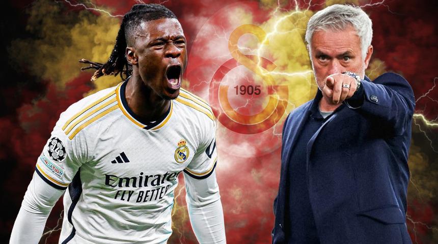 Mourinho &uuml;st&uuml;n&uuml; &ccedil;izdi! Galatasaray'ın r&uuml;yası ger&ccedil;ek oluyor: Eduardo Camavinga