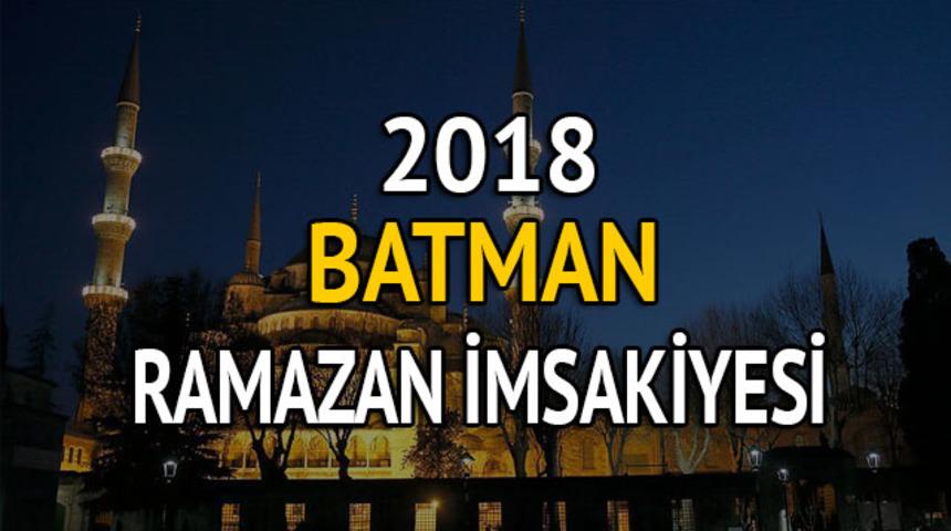 Batman iftar vakti 2018: İftara ne kadar kaldı? (2018 Ramazan İmsakiyesi)