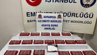 Bayrampaşa&rsquo;da bir ara&ccedil;ta 20 kilogram kokain bulundu