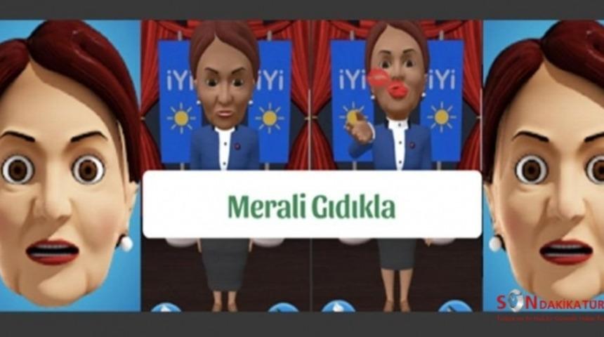 Akşener'e çirkin saldırı! Merali Gıdıkla oyunu tepki topluyor