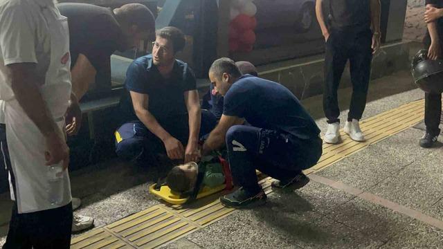 Karaman&rsquo;da motosikletin &ccedil;arptığı 3 yaşındaki &ccedil;ocuk yaralandı 1