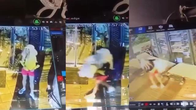 Mini etek giyip peruk taktı: Erkek hırsız kilim çaldı!