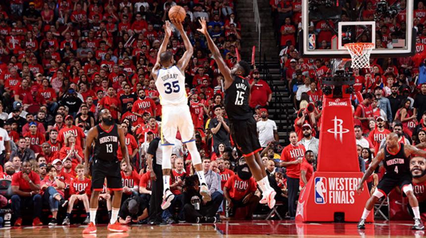 Golden State, Houston Rockets'ı 119-106 yendi ve seride 1-0 öne geçti