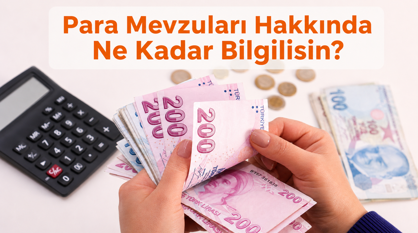 Para Mevzuları Konusunda Ne Kadar Bilgilisin?