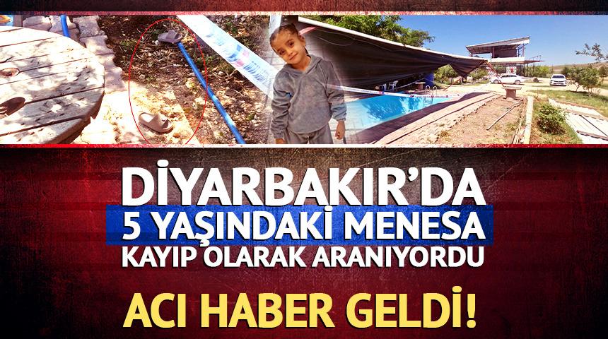5 yaşındaki Menesa kayıp olarak aranıyordu: Havuzda &ouml;l&uuml; bulundu!