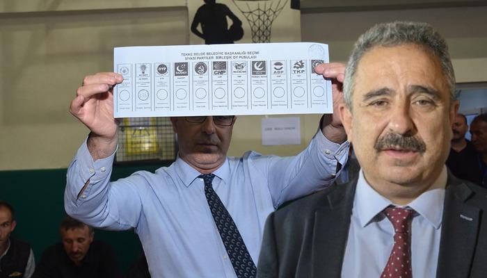 D&uuml;nk&uuml; se&ccedil;imde CHP'ye 2 oy &ccedil;ıkan yeri g&ouml;sterdi: 'Sandıkları patlatacağız diyorlardı'