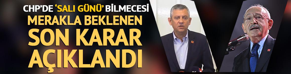 CHP'de 'grup toplantısı' bilmecesi: İkisi de geri adım atmadı