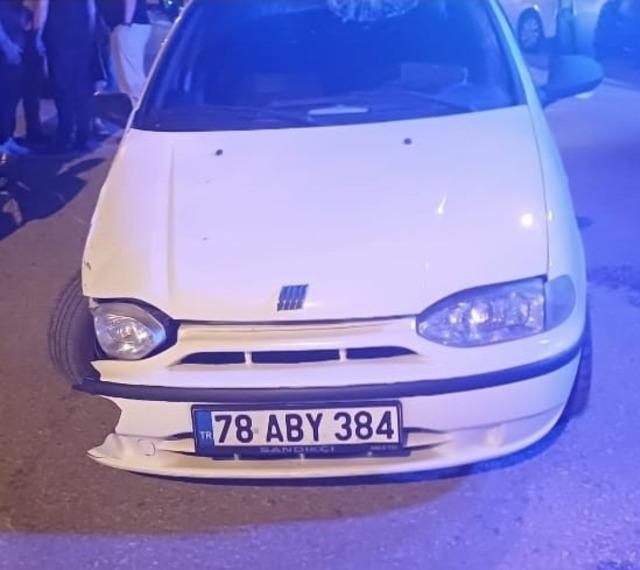 Karab&uuml;k&rsquo;te 5 aracın karıştığı zincirleme kazada 2 kişi yaralandı 2