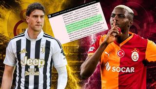 İtalyanlar duyurdu! Galatasaray'da Osimhen gidiyor, Vlahovic geliyor