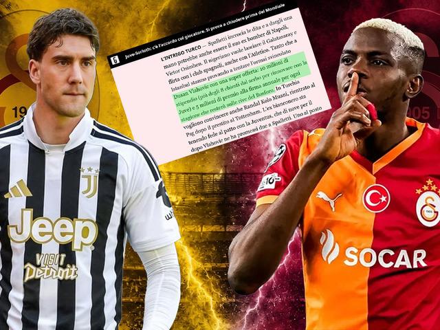 İtalyanlar duyurdu! Galatasaray'da Osimhen gidiyor, Vlahovic geliyor