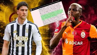 İtalyanlar duyurdu! Galatasaray'da Osimhen gidiyor, Vlahovic geliyor