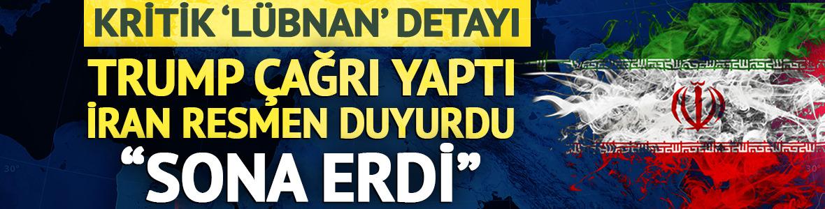 İran duyurdu: İsrail'e saldırılar sona erdi!