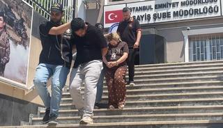 Markette &ccedil;anta hırsızlığı kamerada