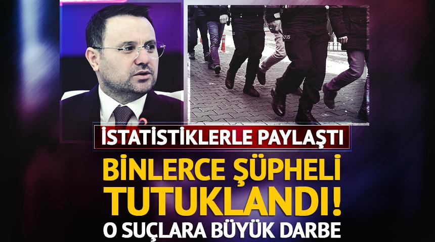 İstatistikleri paylaştı: O su&ccedil;lara b&uuml;y&uuml;k darbe