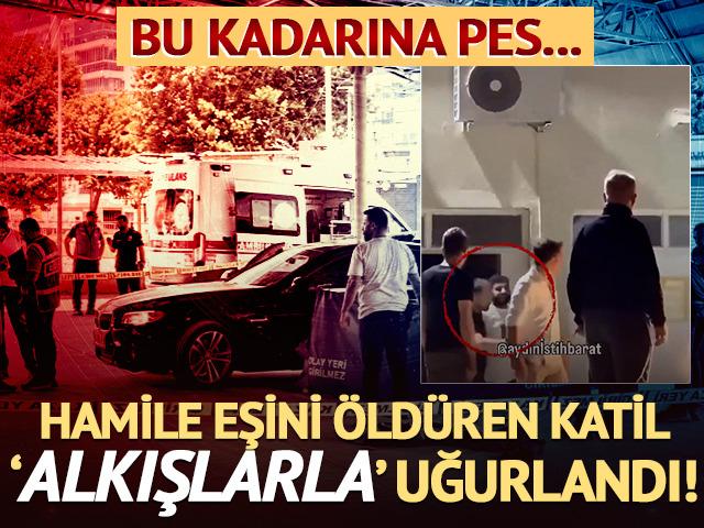 Aldatıldığını d&uuml;ş&uuml;nd&uuml;, hamile eşi ve yanındaki kişiyi katletti! Alkışlarla cezaevine yollandı...