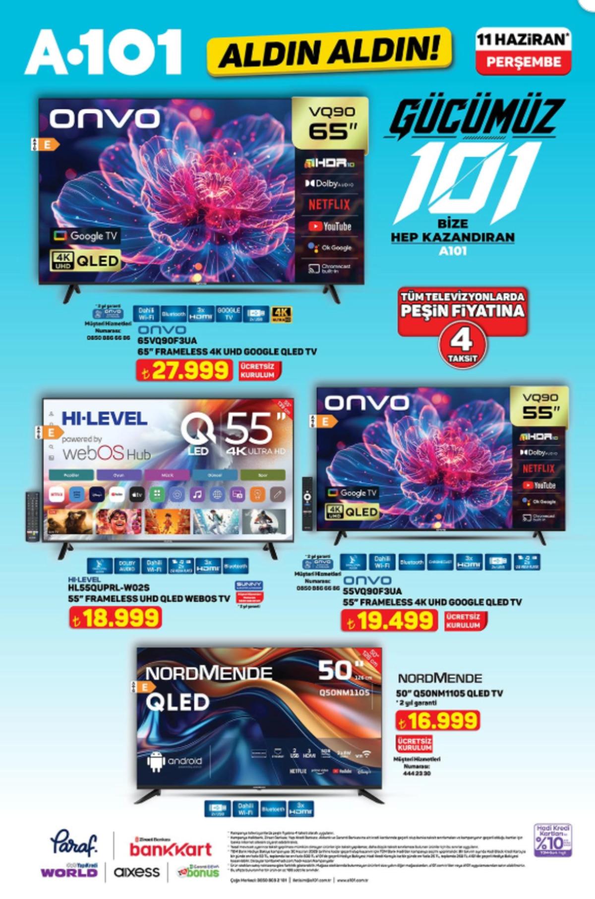A101 e kano seti geliyor! 11 Haziran 2026 A101 kataloğu 7