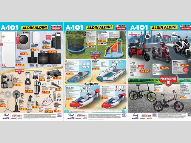 A101'e kano seti geliyor! 11 Haziran 2026 A101 kataloğu 