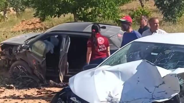 Gaziantep’te 2 otomobil çarpıştı: 5 yaralı