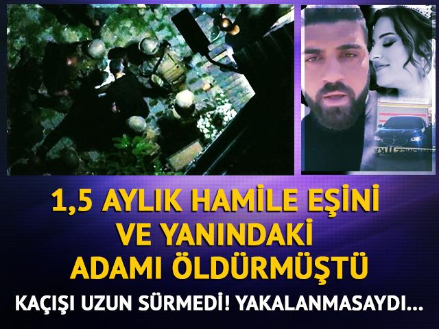 1,5 aylık hamile eşini ve yanındaki adamı &ouml;ld&uuml;rm&uuml;şt&uuml;! B&ouml;yle yakalandı