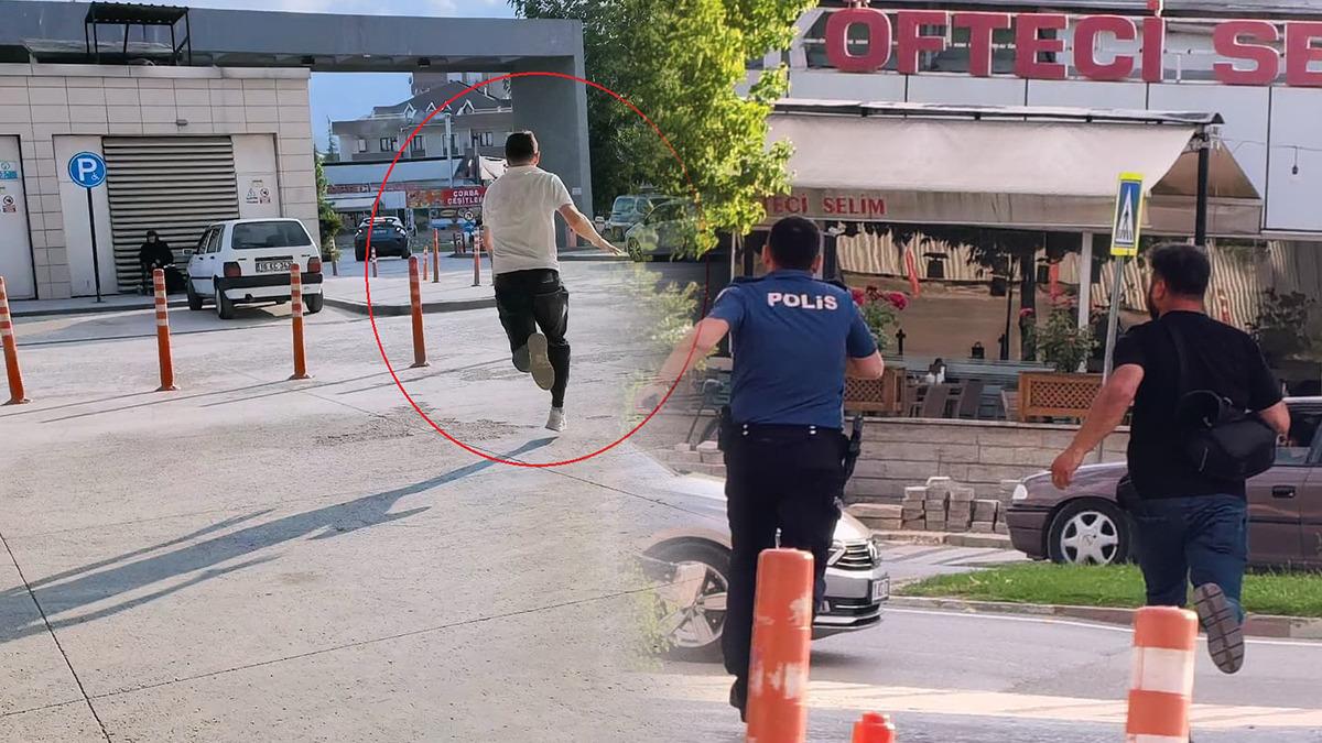 Polisten kaçtı, yakalanınca savunması 'pes' dedirtti