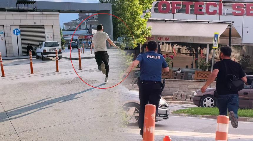Yer: Bursa! Polisten ka&ccedil;tı, yakalanınca savunması 'pes' dedirtti