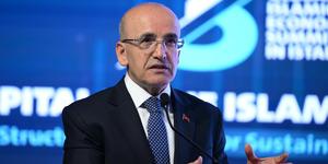 Bakan Şimşek: "Dış şok olmasaydı enflasyon y&uuml;zde 20 civarındaydı"