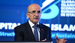 Bakan Şimşek: "Dış şok olmasaydı enflasyon y&uuml;zde 20 civarındaydı"