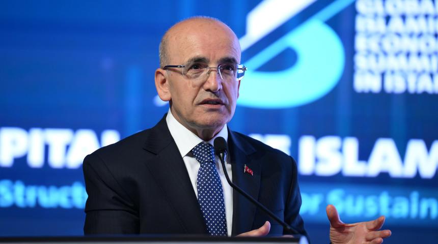 Bakan Şimşek: "Dış şok olmasaydı enflasyon y&uuml;zde 20 civarındaydı"