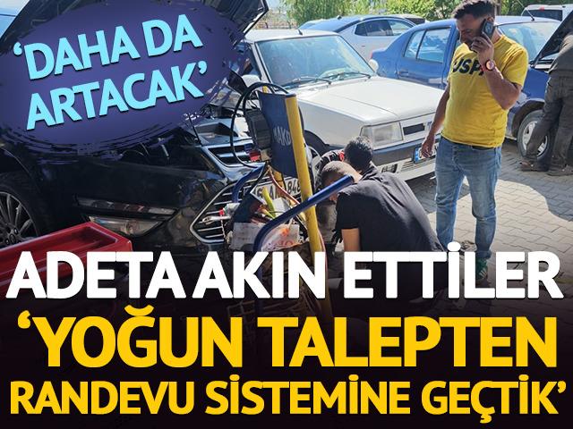 Akın ettiler: 'Yoğun talep nedeniyle randevu sistemine ge&ccedil;tik'