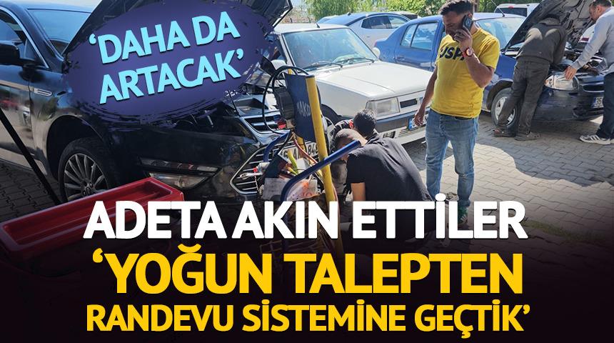 Akın ettiler: 'Yoğun talep nedeniyle randevu sistemine ge&ccedil;tik'