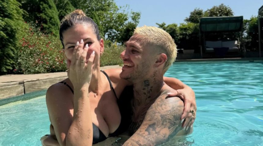 China Suarez &ccedil;ıplak poz verdi! Icardi sevgilisini sans&uuml;rleyip paylaştı