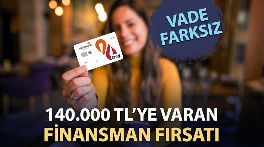 Vade Farksız 140.000 TL&rsquo;ye Varan Destek!