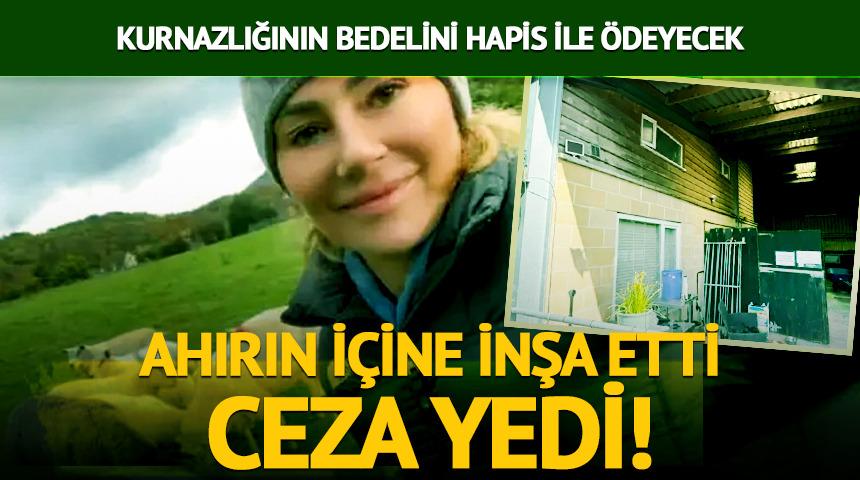 Ahırın i&ccedil;ine inşa etti, ceza yedi! Kurnazlığın sonu hapis cezası oldu