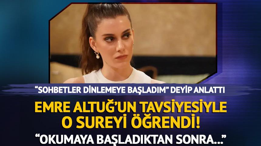 Beril Pozam: "İnşirah Suresi'ni okuduktan sonra..."