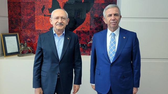 Mansur Yavaş'tan Kemal Kılı&ccedil;daroğlu'na &ccedil;ağrı