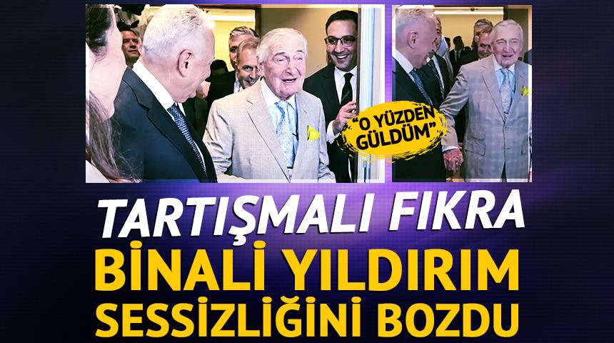 Rahmi Ko&ccedil;&rsquo;un fıkrasına g&uuml;len Binali Yıldırım sessizliğini bozdu