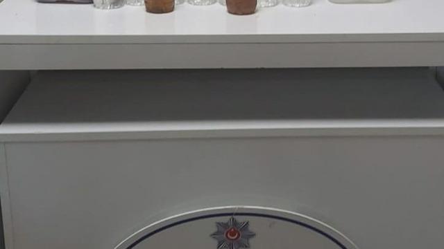 Akşehir'de sahte içki operasyonu