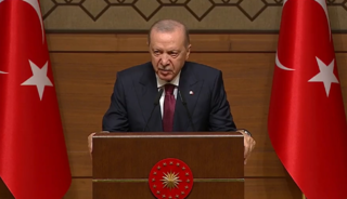 Cumhurbaşkanı Erdoğan'dan 'milli g&uuml;venlik' vurgusu: "G&ouml;z&uuml;m&uuml;z hi&ccedil;bir şeyi g&ouml;rmez"