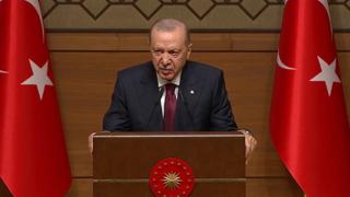 Cumhurbaşkanı Erdoğan'dan 'milli güvenlik' vurgusu: Gözümüz hiçbir şeyi görmez