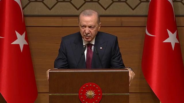 Cumhurbaşkanı Erdoğan'dan 'milli güvenlik' vurgusu: Gözümüz hiçbir şeyi görmez