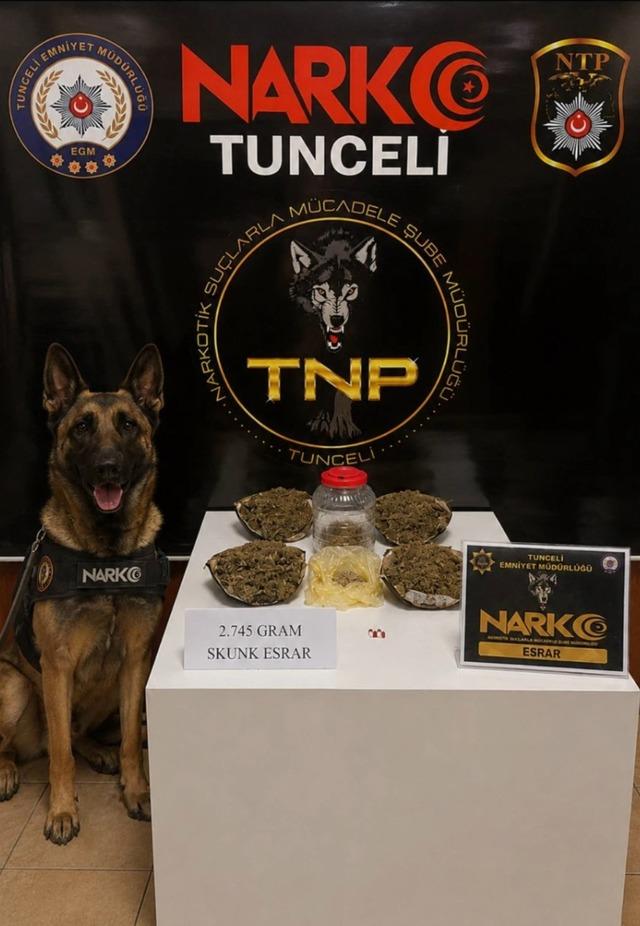 Tunceli&rsquo;de uyuşturucu operasyonu: 2 ş&uuml;pheli tutuklandı 2